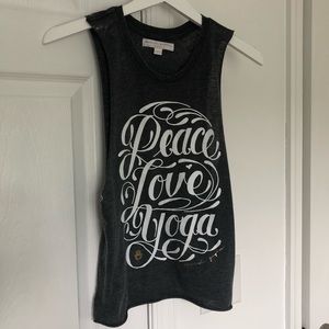 Spiritual Gangster Peace Love Yoga Tank